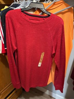 urban pipeline Red Long Sleeve Thermal Shirt